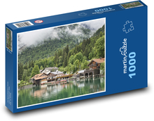 Hmla - jazero Puzzle 1000 dielikov - 60 x 46 cm