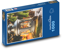 Svíčka - Vánoce Puzzle 1000 - 60x46 cm