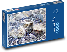 Chřestýš - had Puzzle 1000 dílků - 60 x 46 cm