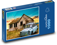 Opuštěný dům Puzzle 1000 dílků - 60 x 46 cm