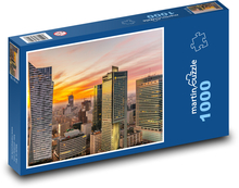 Warszawa - Polska Puzzle 1000 elementów - 60x46 cm