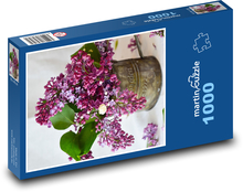 Liliowy - bukiet Puzzle 1000 elementów - 60x46 cm
