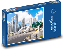 Singapur - Ázia Puzzle 1000 dielikov - 60 x 46 cm 