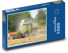 Zemědělství - kombajn Puzzle 1000 dílků - 60 x 46 cm