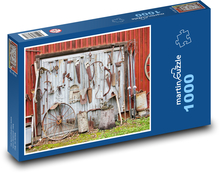 Alte Werkzeuge Puzzle 1000 Teile - 60 x 46 cm