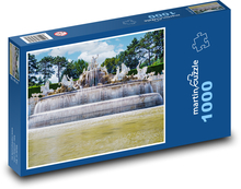 Wiedeń - fontanna Neptuna Puzzle 1000 elementów - 60x46 cm