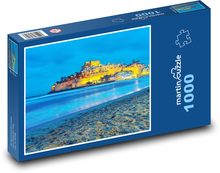 Spain - night Peniscola Puzzle 1000 pieces - 60 x 46 cm 