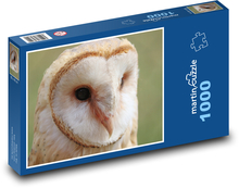 Die Schleiereule. Puzzle 1000 Teile - 60 x 46 cm