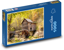 Old mill in the forest Puzzle 1000 pieces - 60 x 46 cm 