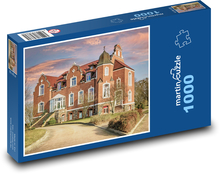 Zamek Herrenstein - Niemcy Puzzle 1000 elementów - 60x46 cm