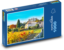Vinohrad - kostel Puzzle 1000 dílků - 60 x 46 cm
