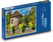 Kamenná veža Puzzle 1000 dielikov - 60 x 46 cm 