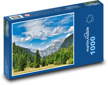 Francouzké alpy Puzzle 1000 dílků - 60 x 46 cm
