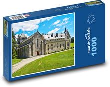 Francúzsko - Abbaye de Loc Dieu Puzzle 1000 dielikov - 60 x 46 cm 