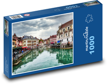 Francúzsko - Annecy Puzzle 1000 dielikov - 60 x 46 cm 