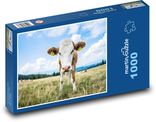 Alps - Cow Puzzle 1000 pieces - 60 x 46 cm 