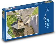 Hrad - brána Puzzle 1000 dielikov - 60 x 46 cm 