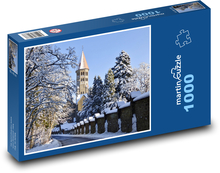 Lucemburk - Clervaux Puzzle 1000 dílků - 60 x 46 cm