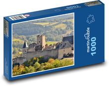Luxemburg - Schloss Bourscheid Puzzle 1000 Teile - 60 x 46 cm