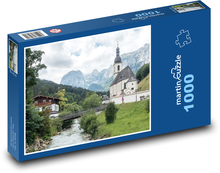 Alps - Church Puzzle 1000 pieces - 60 x 46 cm 