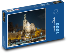 Salzburg - Kostol Puzzle 1000 dielikov - 60 x 46 cm 