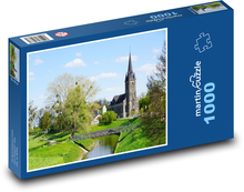 Kostol - Rinteln Puzzle 1000 dielikov - 60 x 46 cm 
