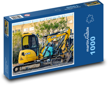 Baumaschinen Puzzle 1000 Teile - 60 x 46 cm
