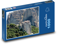 Klasztor - Grecja Puzzle 1000 elementów - 60x46 cm