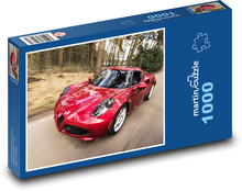 Športové auto Puzzle 1000 dielikov - 60 x 46 cm 