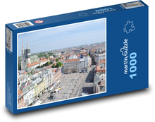 Zagreb - Kroatien Puzzle 1000 Teile - 60 x 46 cm