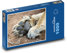 Löwenpfoten Puzzle 1000 Teile - 60 x 46 cm