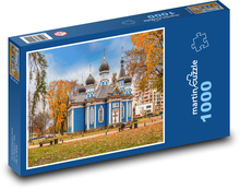 Parkový kostol Puzzle 1000 dielikov - 60 x 46 cm 
