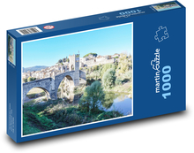Besalu - Španielsko Puzzle 1000 dielikov - 60 x 46 cm 