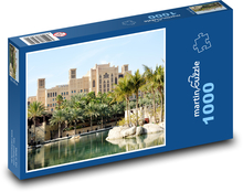 Dubaj - palmy Puzzle 1000 dielikov - 60 x 46 cm