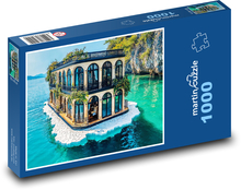 Haus am Wasser Puzzle 1000 Teile - 60 x 46 cm
