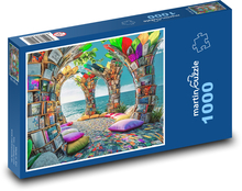 Książki plażowe Puzzle 1000 elementów - 60x46 cm