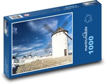 Greece - Windmills Puzzle 1000 pieces - 60 x 46 cm 
