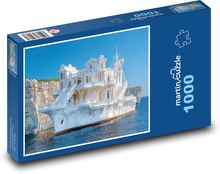 Weißes Schiff Puzzle 1000 Teile - 60 x 46 cm