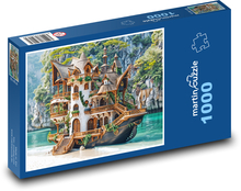 Boot auf See Puzzle 1000 Teile - 60 x 46 cm