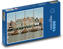 Holandsko - Volendam Puzzle 1000 dílků - 60 x 46 cm