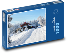 Chalet - Winter Landscape Puzzle 1000 pieces - 60 x 46 cm 