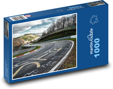 Tor wyścigowy Puzzle 1000 elementów - 60x46 cm