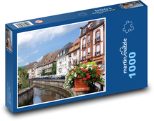 Francie - Wissembourg Puzzle 1000 dílků - 60 x 46 cm