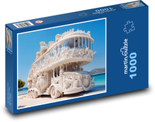 Bus by the sea Puzzle 1000 pieces - 60 x 46 cm