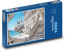 Sailboat at home Puzzle 1000 pieces - 60 x 46 cm 