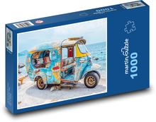 Plážové auto Puzzle 1000 dielikov - 60 x 46 cm 