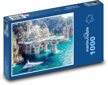 Badeort Puzzle 1000 Teile - 60 x 46 cm