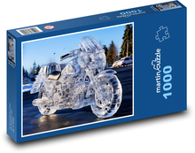 Motorcycle - ice Puzzle 1000 pieces - 60 x 46 cm 