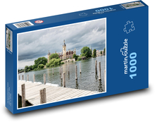 Schwerin - Niemcy, jezioro Puzzle 1000 elementów - 60x46 cm