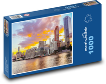 New York - řeka Puzzle 1000 - 60x46 cm